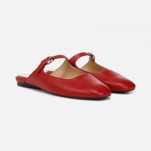 Naturalizer Apple Mary Jane Mule for Women Red FO10-2320I6