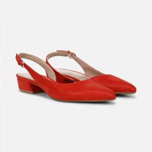 Naturalizer Banks Pointed Toe for Women Red EI65-1835V3