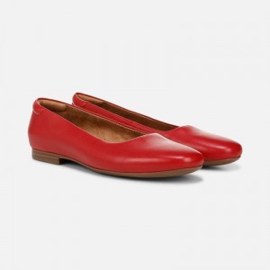 Naturalizer Kelly Ballet Flat for Women Red ZW53-2423K4