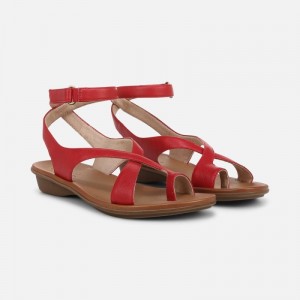 Naturalizer Soul Sivan Strappy Sandal for Women Red YV06-1156X1