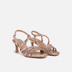 Naturalizer Galaxy 2 Strappy Sandal for Women Rose Pink MY76-3766X4