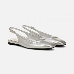 Naturalizer 27 EDIT Cadence Slingback for Women Silver RZ48-3858F9