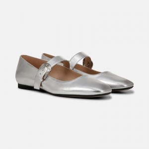 Naturalizer 27 EDIT Carter Mary Jane for Women Silver OO67-6477Y4