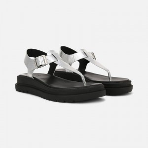 Naturalizer Alyssa Sandal for Women Silver XG87-4177Y4