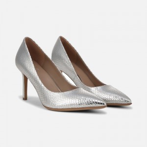 Naturalizer Anna Pump for Women Silver ZL44-8014W2