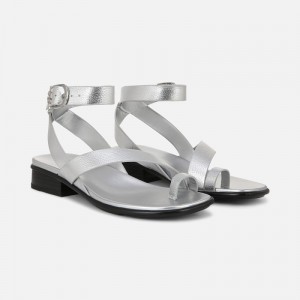 Naturalizer Birch Sandal for Women Silver KO78-7928Q8