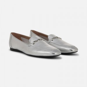 Naturalizer Cecilia Loafer for Women Silver FV13-4643Y2
