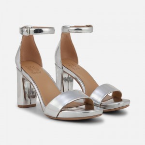 Naturalizer Joy Dress Sandal for Women Silver DQ04-7244K5