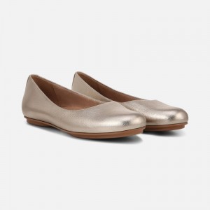 Naturalizer Maxwell Ballet Flat for Women Silver IB92-7082X4