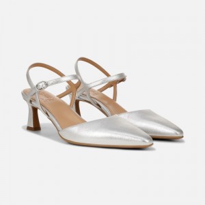 Naturalizer Tara Dress Shoe for Women Silver TE46-8146E3