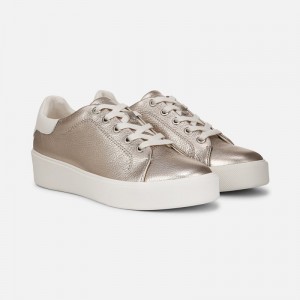 Naturalizer Morrison 2.0 Lace Up Sneaker for Women Silver / White AD97-6267W6