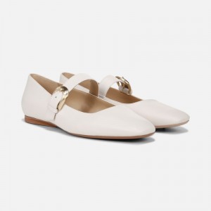 Naturalizer 27 EDIT Carter Mary Jane for Women White KK89-7449K4
