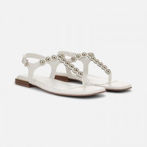 Naturalizer 27 EDIT Nara Sandal for Women White VW86-1136W5