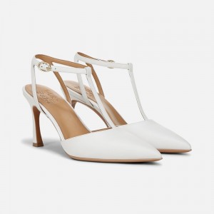 Naturalizer Astrid Pump for Women White LB11-6241C9