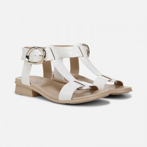 Naturalizer Brandy Sandal for Women White PU99-5959A9