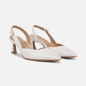 Naturalizer Dalary Slingback Pump for Women White VR12-0762A6