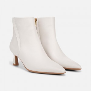 Naturalizer Deesha Bootie for Women White LR27-5587A3