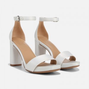 Naturalizer Joy Dress Sandal for Women White FQ51-6121I5