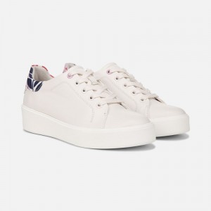 Naturalizer Morrison 2.0 Lace Up Sneaker for Women White XO25-1365R3