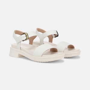 Naturalizer SOUL Emma Strappy Sandal for Women White HL08-6098C6