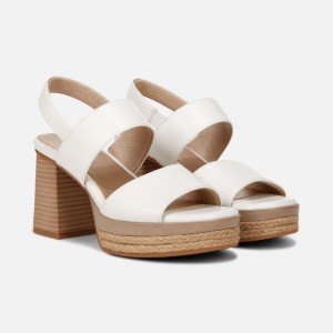 Naturalizer SOUL Holly Sandal for Women White JP55-9355P1