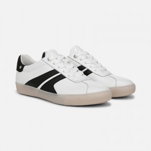 Naturalizer Medina Lace Up Sneaker for Women White / Black FL90-1910T6