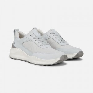 Naturalizer 27 EDIT Brooke Lace-up Sneaker for Women White / Grey IM72-9292C0
