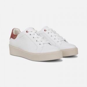 Naturalizer Morrison 2.0 Lace Up Sneaker for Women White / Pink CM43-4763F6