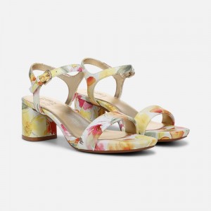 Naturalizer Izzy Dress Sandal for Women Yellow UI27-9517O5